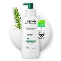 Shampoing LABO-H en flacon, cuir chevelu renforcé et équilibré