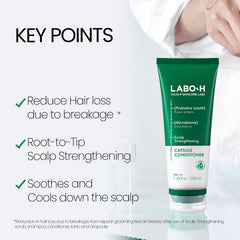 LABO-H Conditionneur Capsules – vue d’ensemble de la texture crème douce pour cheveux.