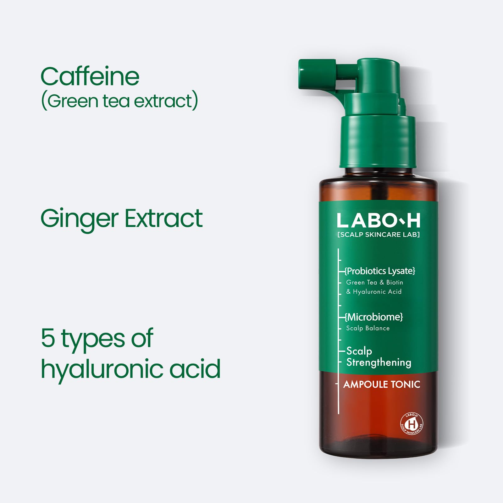 LABO-H Probiotiques pour microbiome du cuir chevelu.