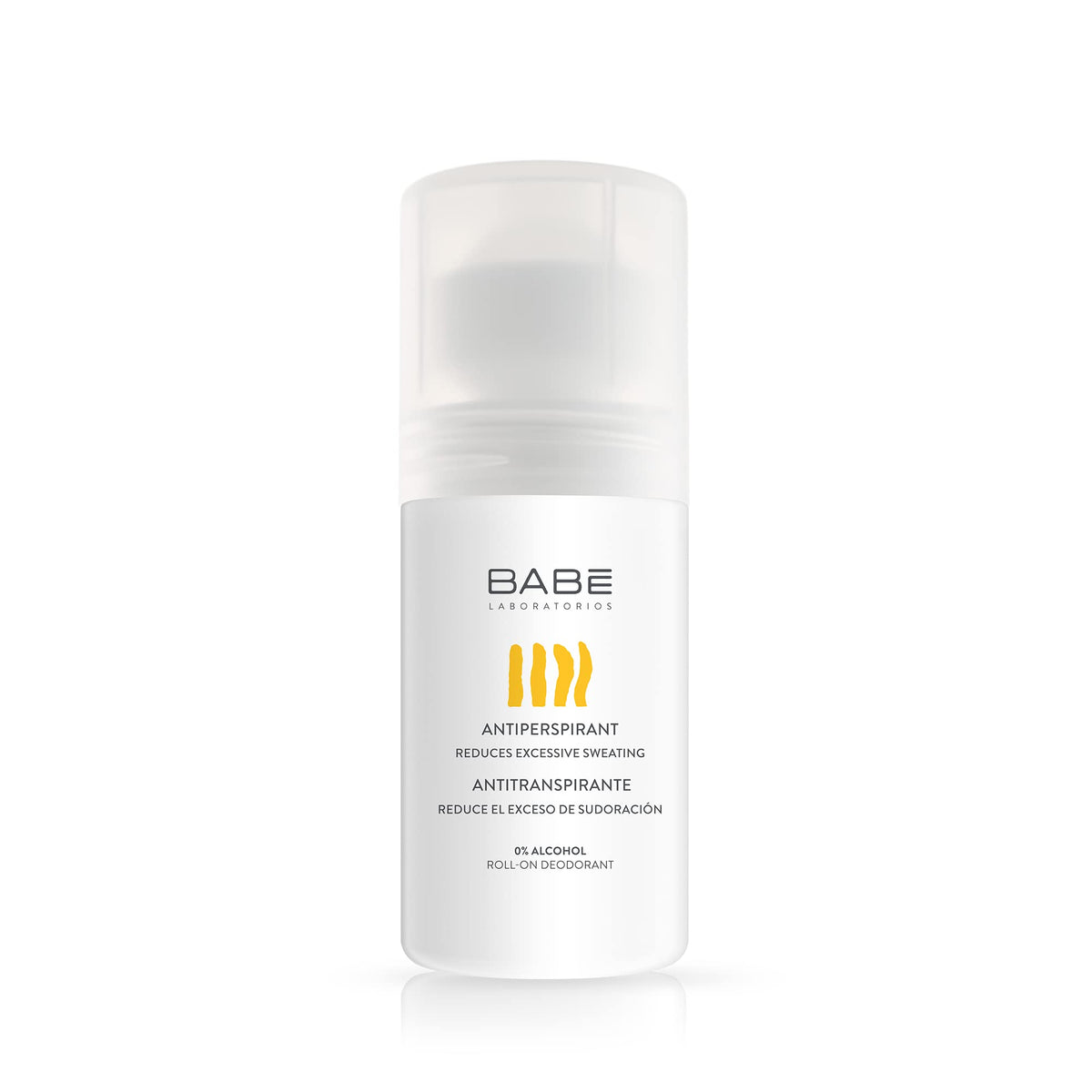 Déodorant Babe roll-on dans son emballage pratique pour le quotidien.