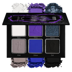 La Catrina palette ombres noires bleues violettes pour smoky durable.