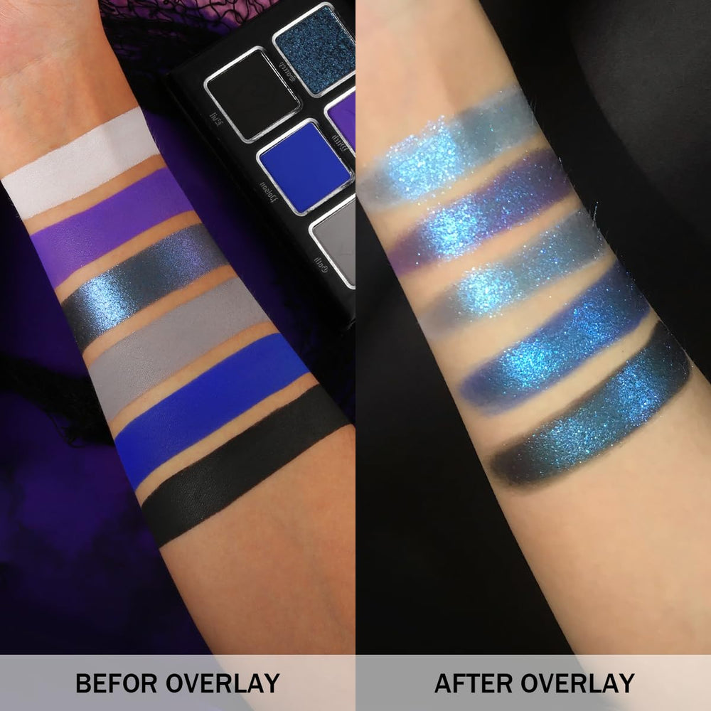 La Catrina palette ombres pour usage quotidien et fêtes Halloween.