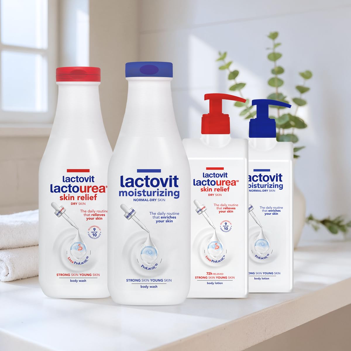 Lactovit Lactourea ProLactiC10: urée et acide lactique.