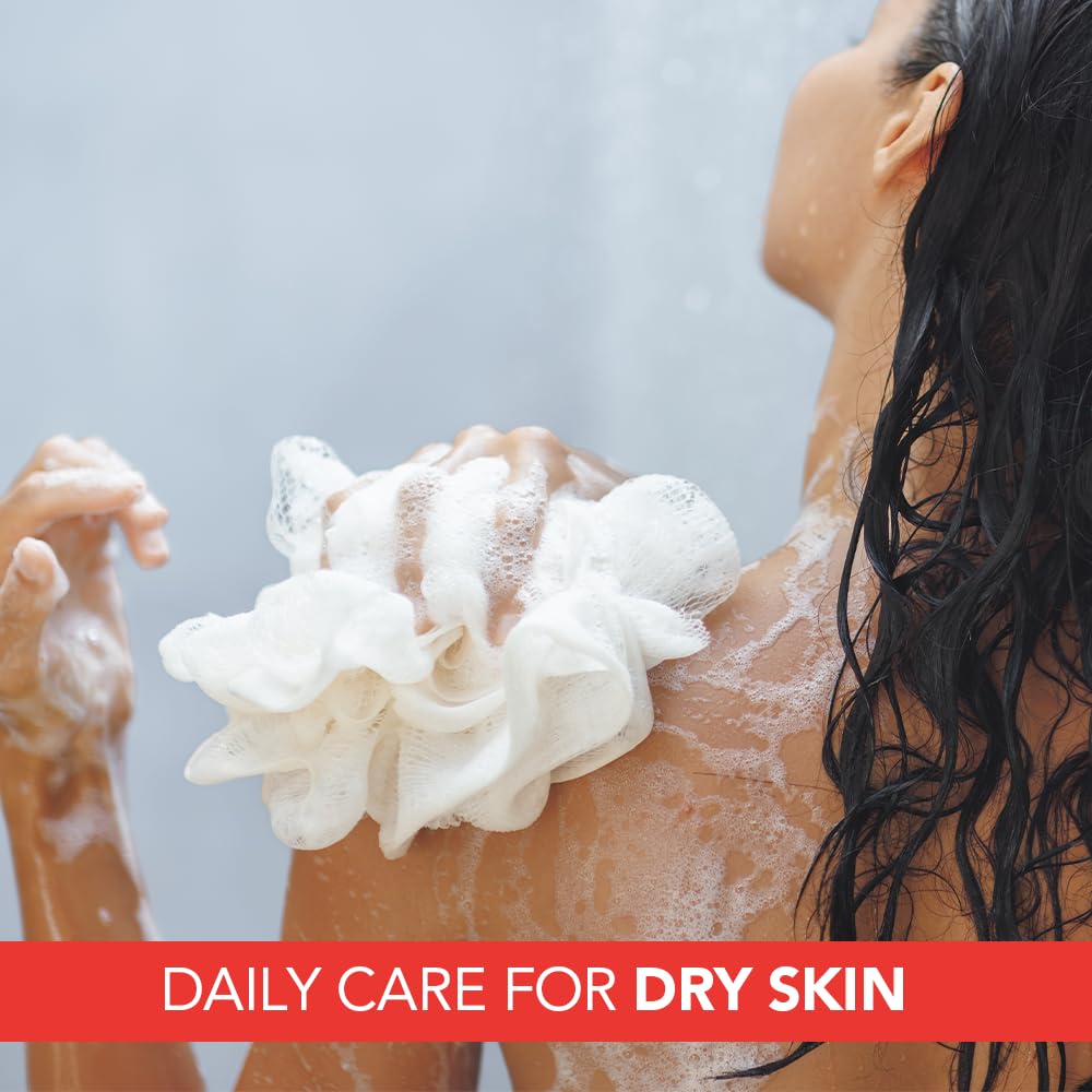 Relief quotidien avec Lactovit Lactourea pour peau plus souple après la douche.