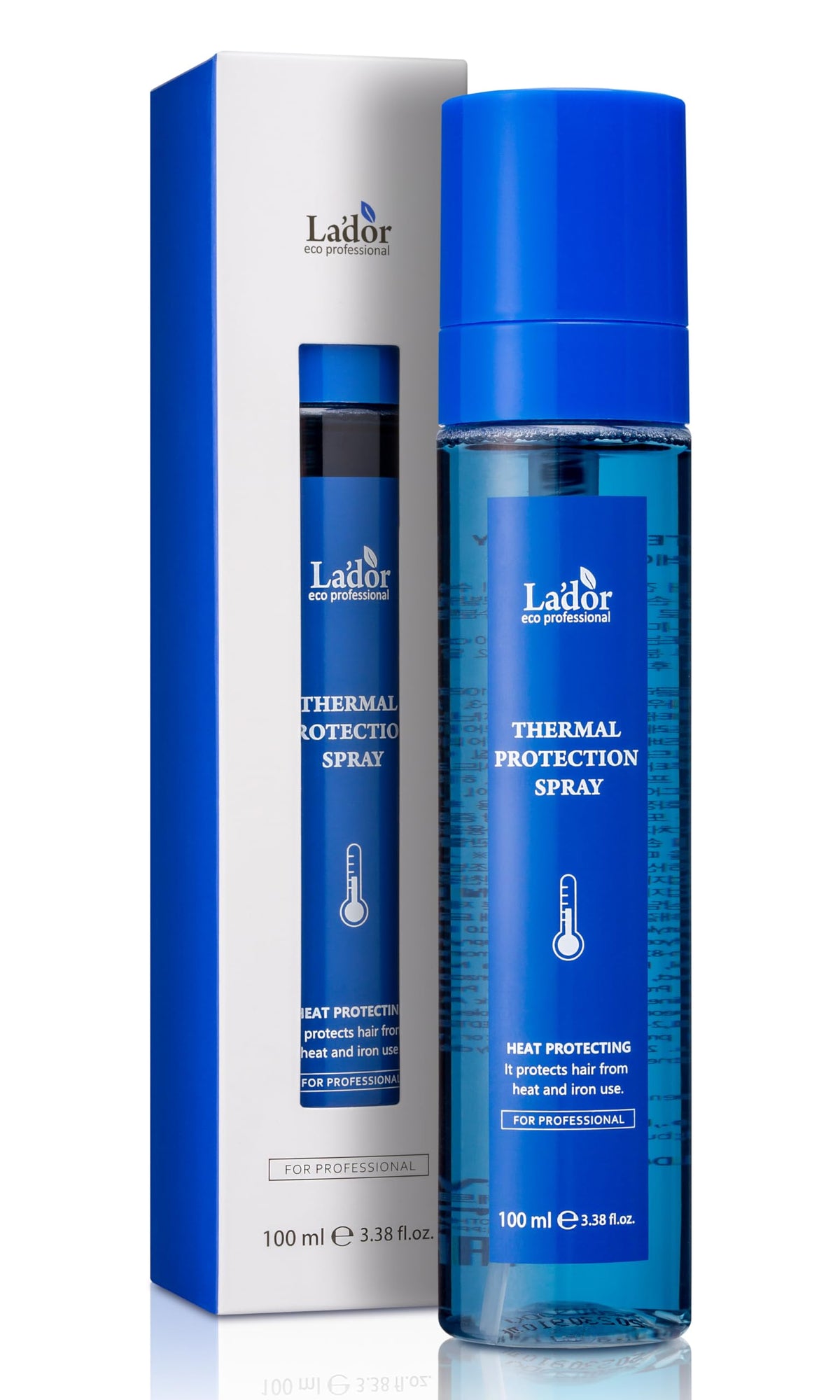 LA'DOR brume protectrice thermique pour cheveux protège de la chaleur et apporte brillance.