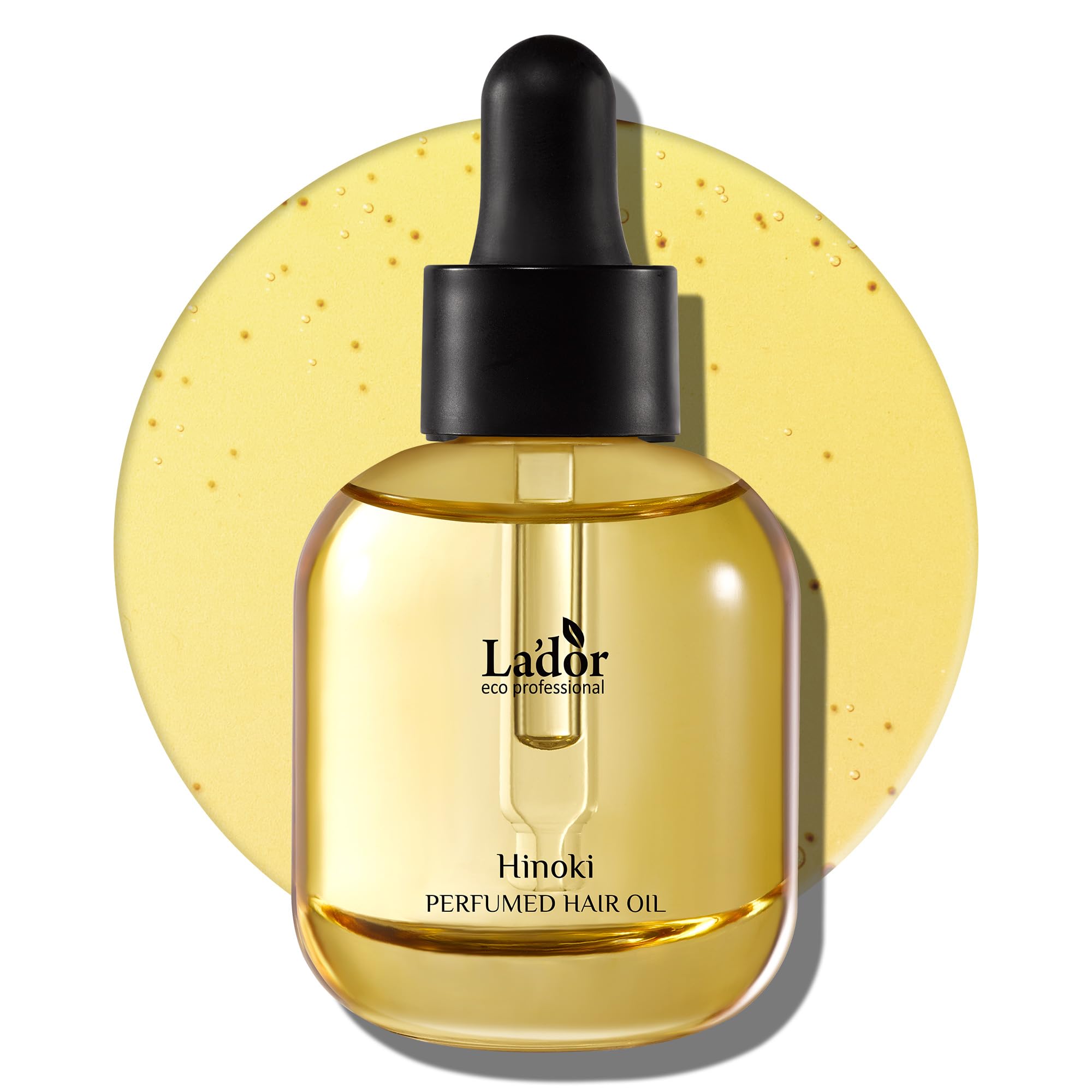LA'DOR Hinoki: bouteille d huile capillaire parfumée pour cheveux nourris et brillants