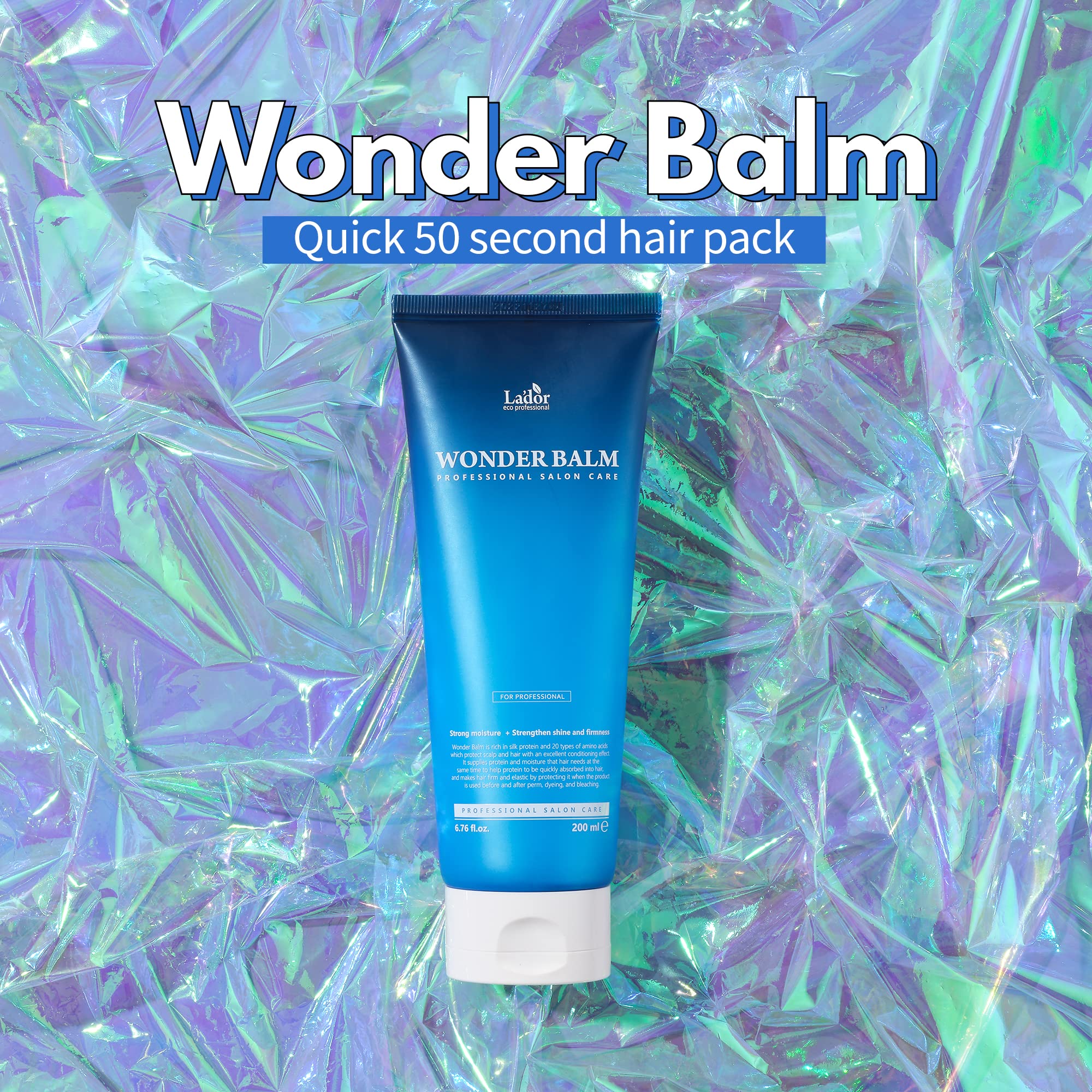 LA'DOR Wonder Balm - texture crème soyeuse nourrissant en profondeur les cheveux.