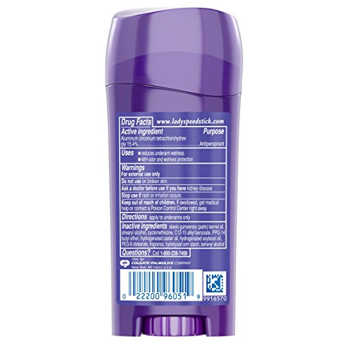 Lady Speed Stick baton anti-transpirant invisible sans traces sur la peau.