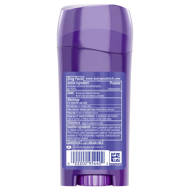 Lady Speed Stick déodorant poudre frais invisible – application sans traces.