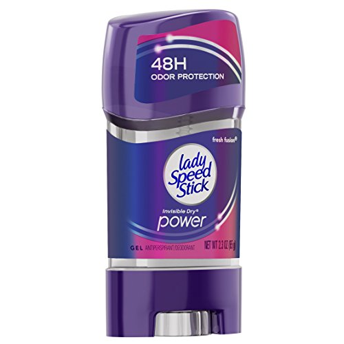 Texture gel clair de Lady Speed Stick, application simple sans résidu.