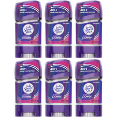 Lady Speed Stick Gel Invisible : séchage rapide et fini clair sans traces.