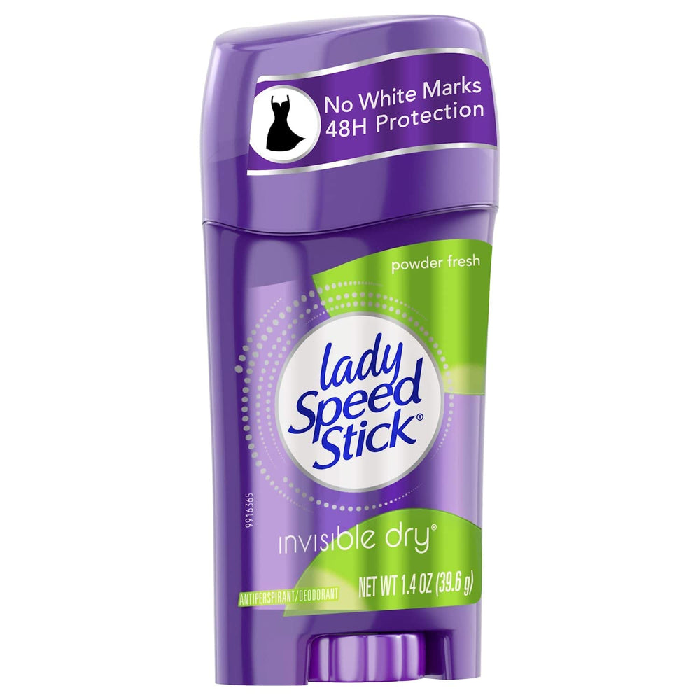 Lady Speed Stick Invisible Dry: baton léger et lisse, application précise.
