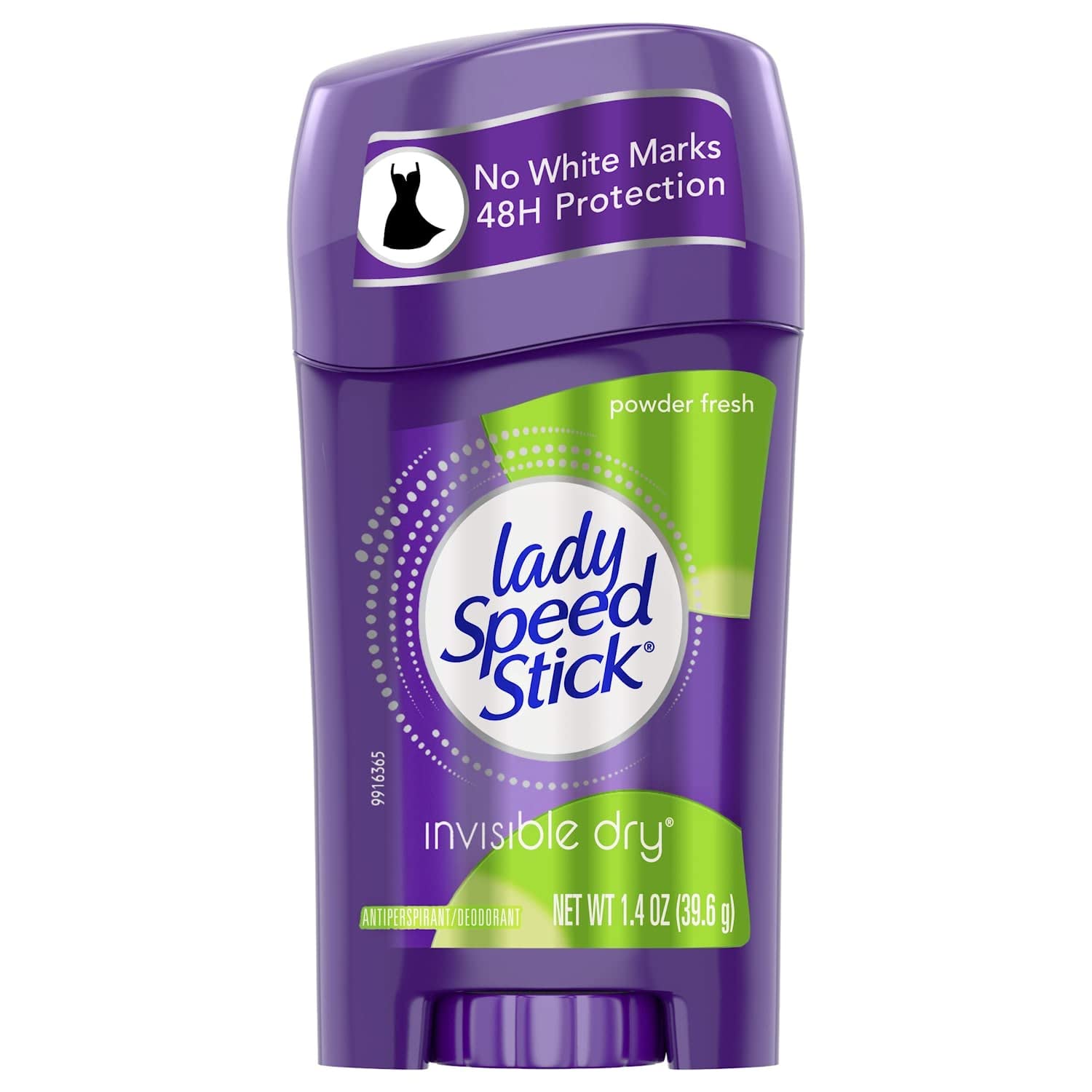 Lady Speed Stick Invisible Dry: baton invisible pour une protection discrète toute la journée.