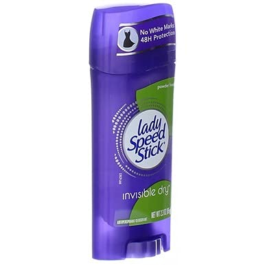 Lady Speed Stick Invisible Dry, texture légère pour l'application rapide