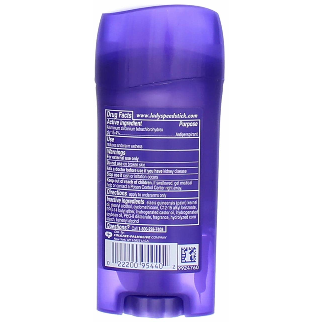 Lady Speed Stick Invisible Dry, application douce pour une peau sensible