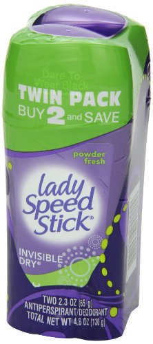 Fabriqué aux États-Unis avec logo clair sur l'étiquette de Lady Speed Stick.