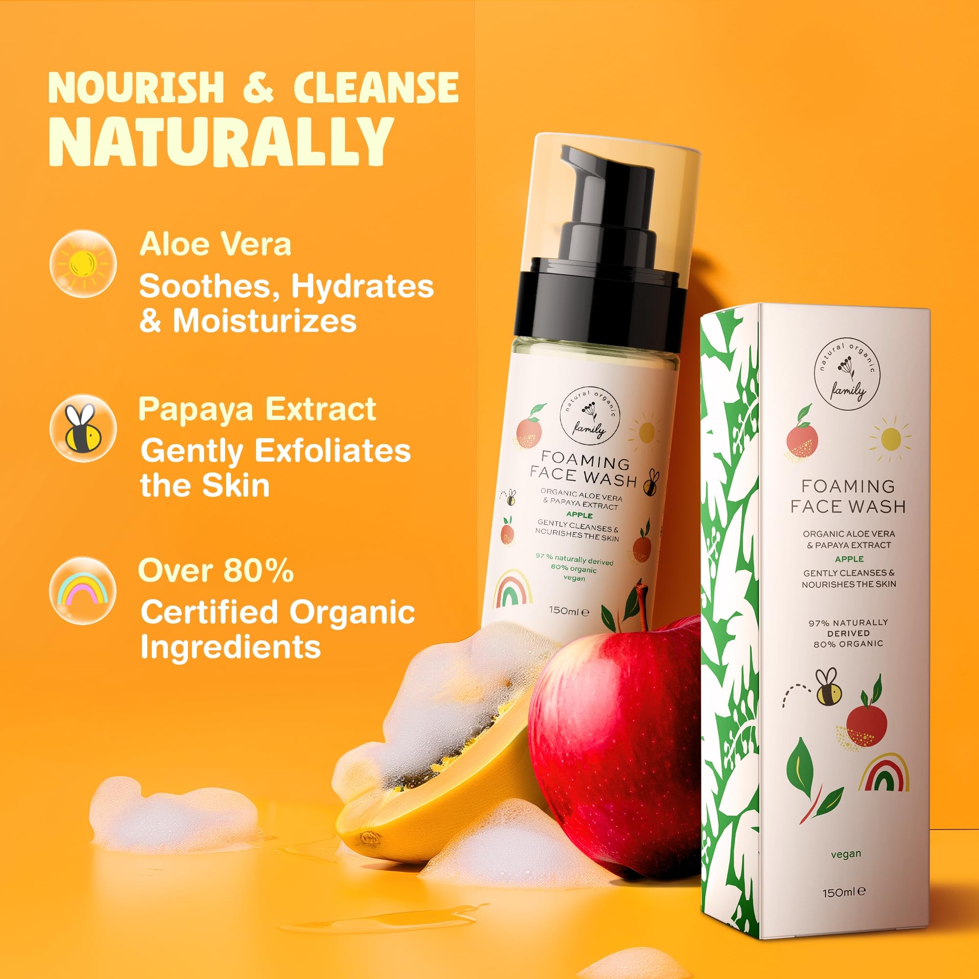 La Famille Naturelle et Bio - design-flacon-visage: flacon ergonomique facilitant l'utilisation.