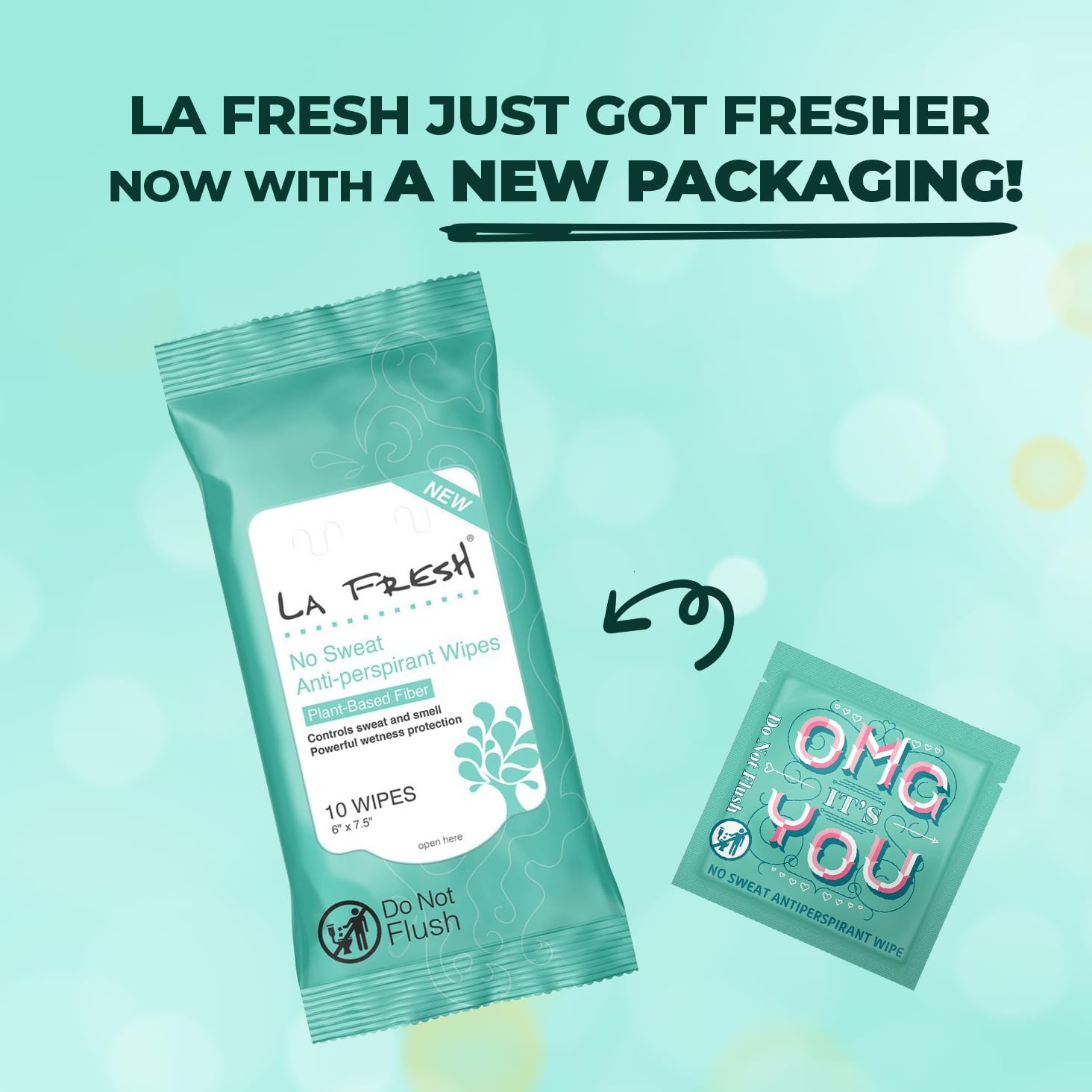 Format voyage La Fresh: pratique à glisser dans le sac.