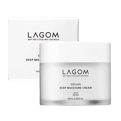 LAGOM Cellus Crème Hydratante, bouteille élégante prête à l’hydratation.