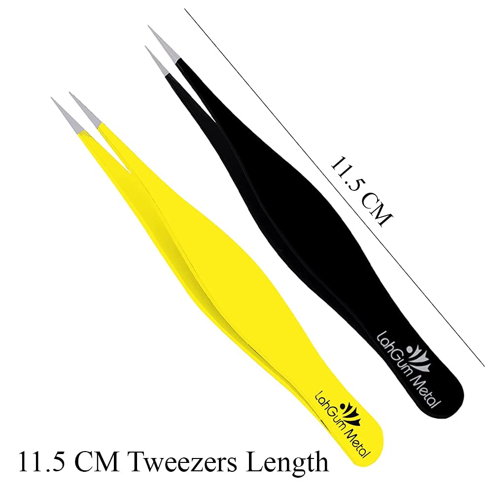 Tête pointue idéale pour enlever poils fins et incarnés du visage.