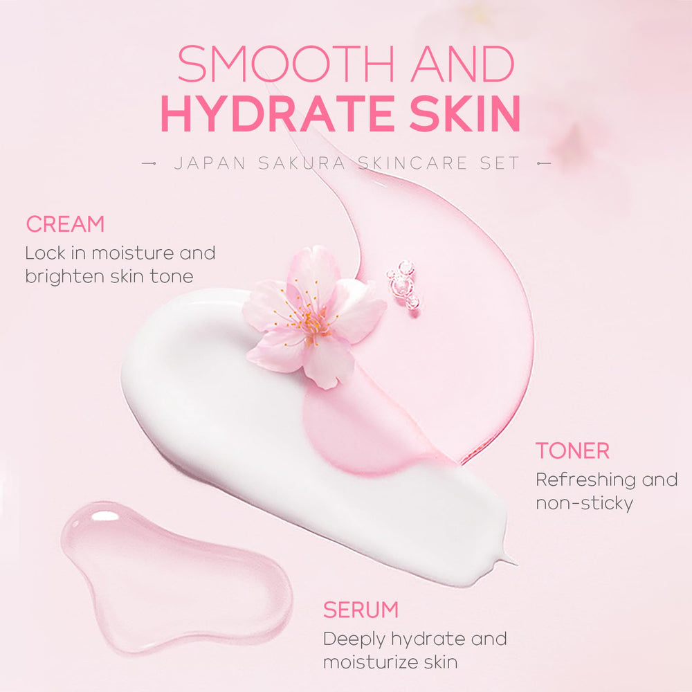 LAIKOU Sakura sérum visage: sérum léger pour hydrater et lisser.