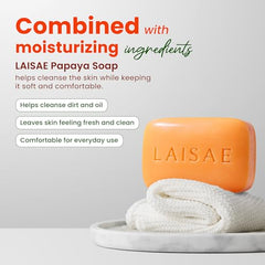 LAISAE barre nettoyante corps – soin doux pour peaux sensibles et propre.