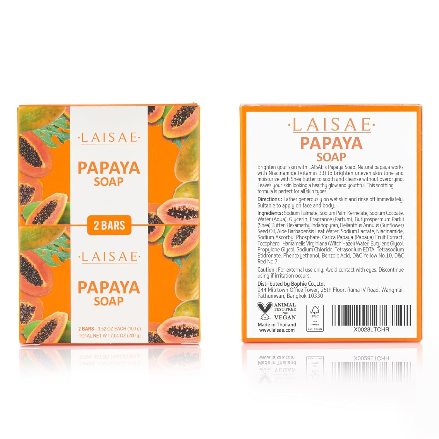 LAISAE usage quotidien – convient visage et corps sans irriter la peau.