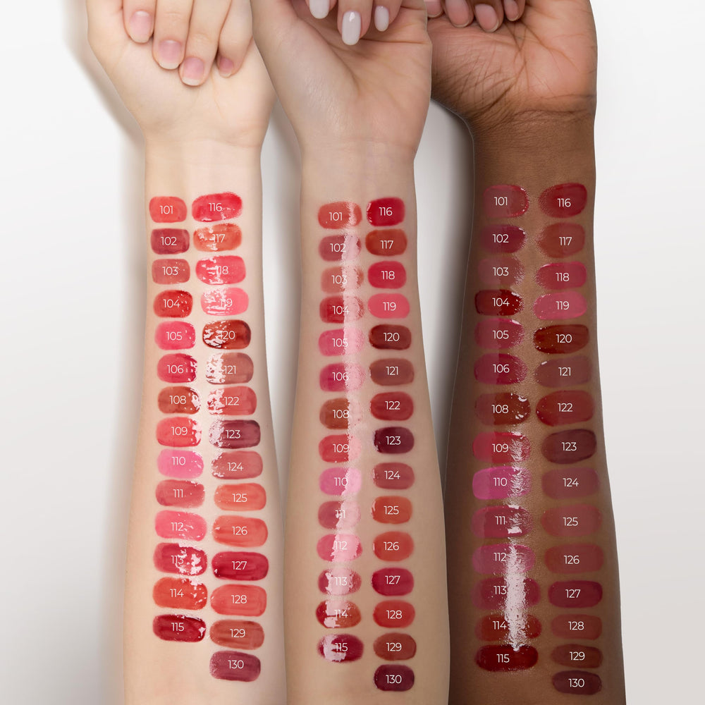 Laka Fruity Glam Lip Tint Mini — 49 teintes disponibles pour tous les looks.