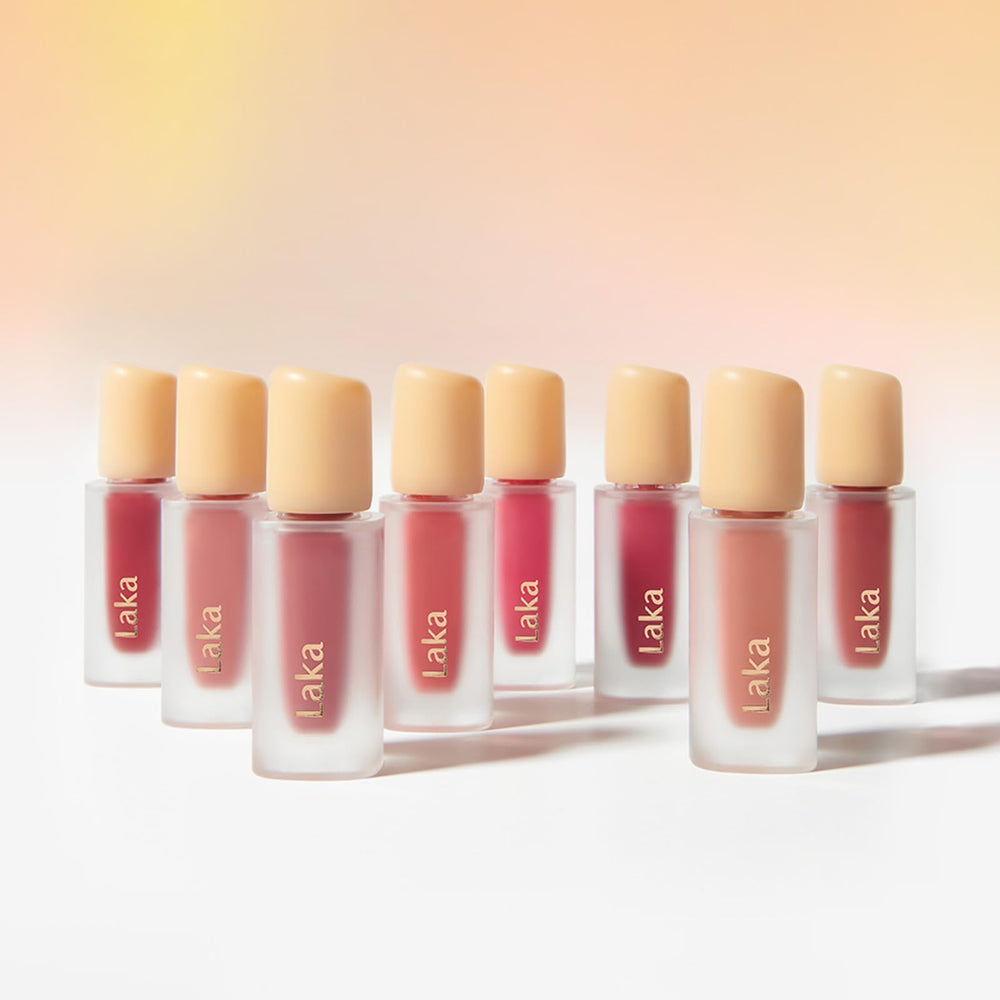Laka Fruity Glam Tint – Formule vegan sans cruauté et sans ingrédients animaux.