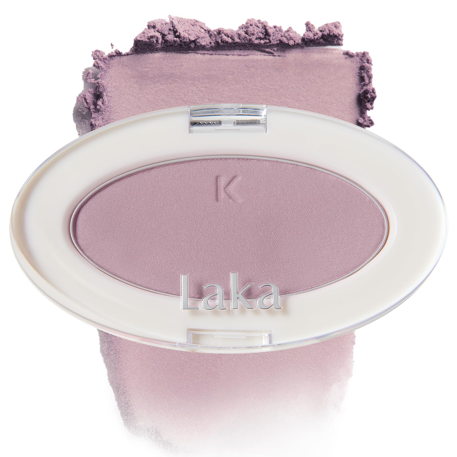 Laka Love Silk Blush dans son étui élégant, couleur durable et hydratante pour un teint frais.