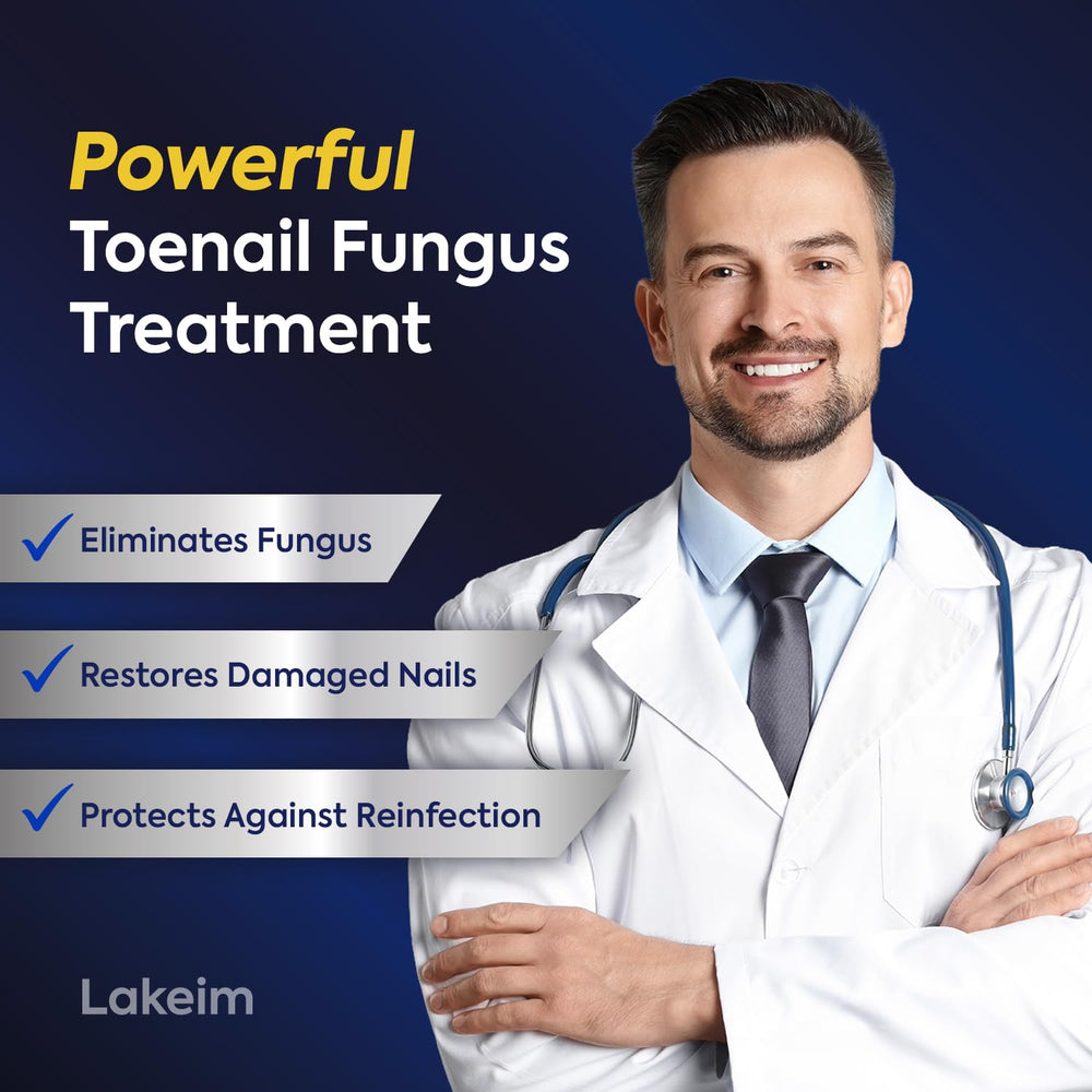 Lakeim kit ongles fongus patchs 14 – patchs hydrogel pour soutien local des ongles.