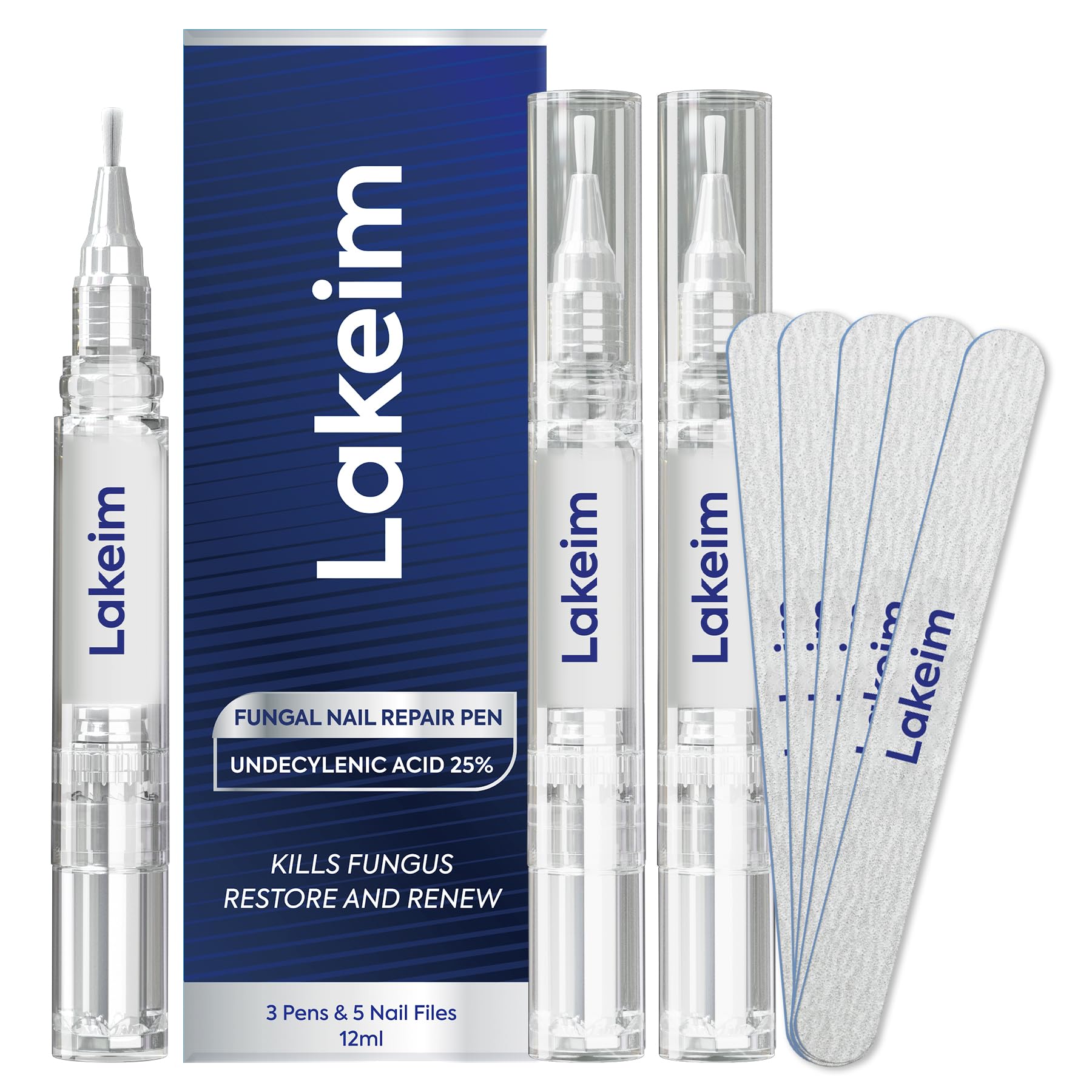 Lakeim stylo d’application pour ongles, ciblage précis et rapide.