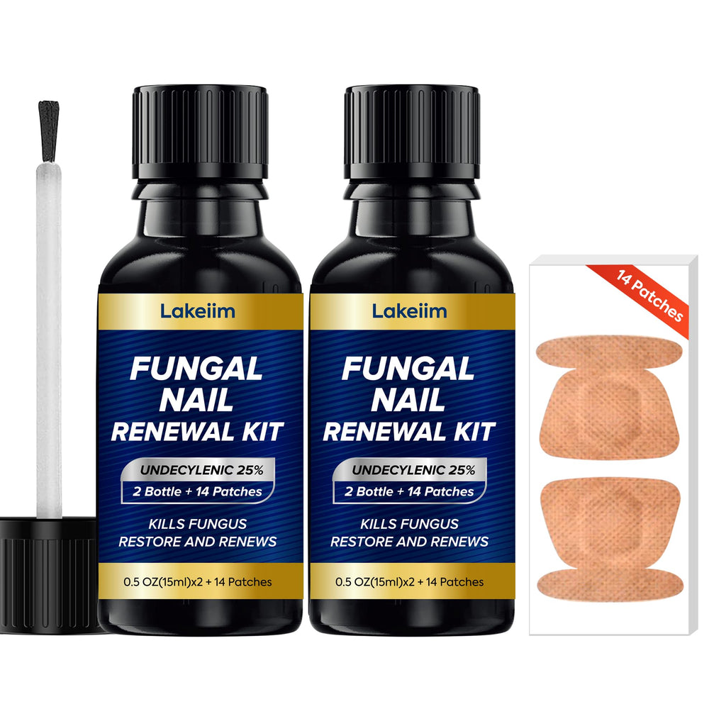 Lakeim traitement ongles fongus bouteilles 30ml – améliore l'apparence des ongles grâce à une action ciblée.