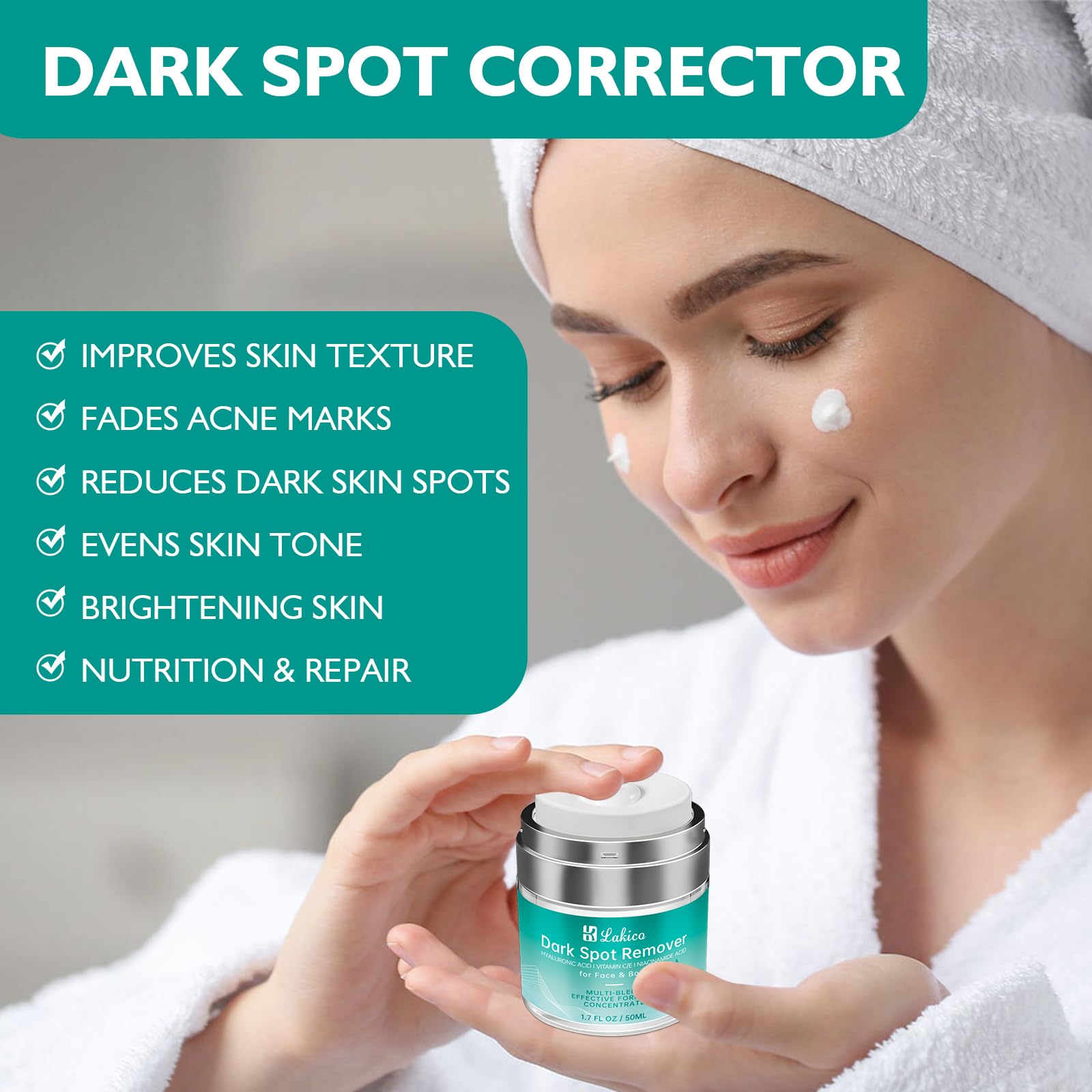 Application matin et soir sur peau propre pour progression douce.