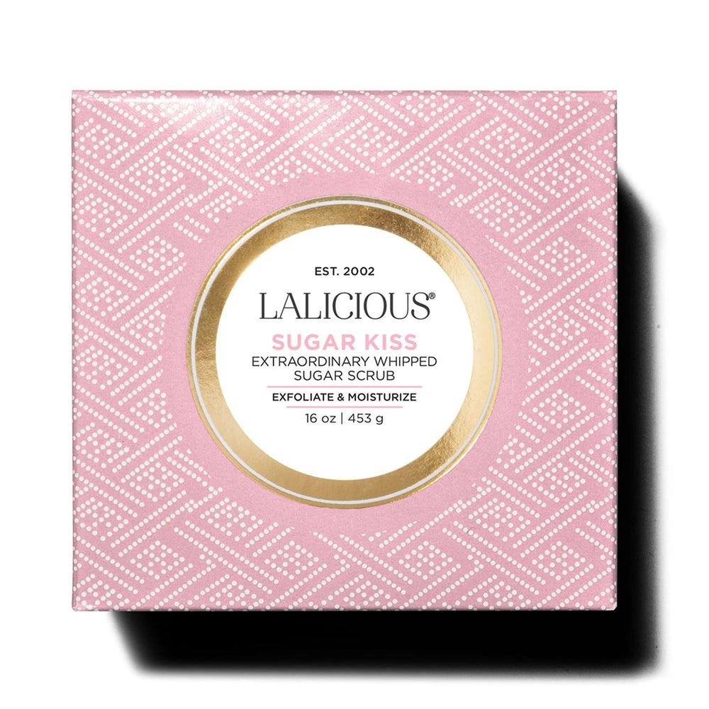 LaLicious Gommage Kiss — rinçage facile sans résidu gras.