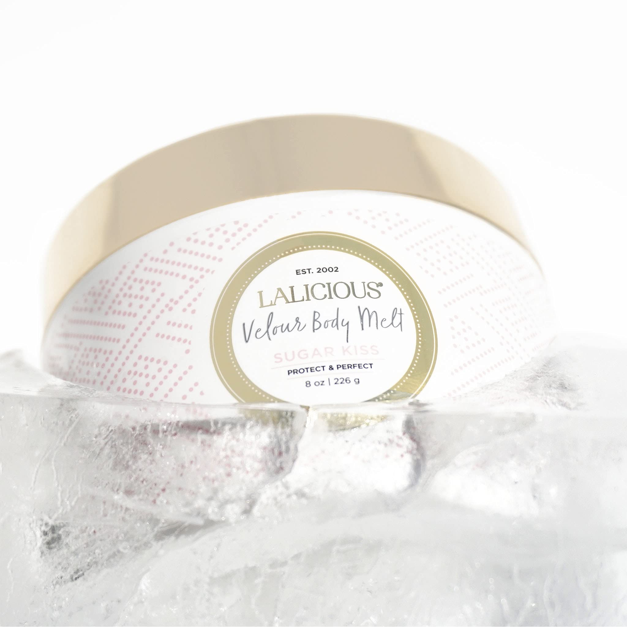 LaLicious Sugar Kiss Velour Body Melt masque mains et pieds pour peau satinée.
