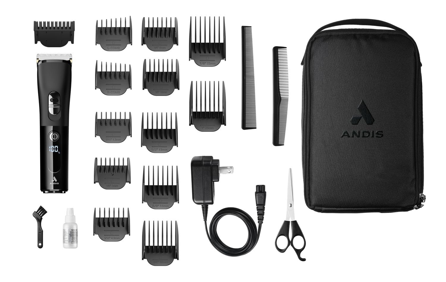 Lame reglable 1–1,9 mm sur Andis Envision pour précision