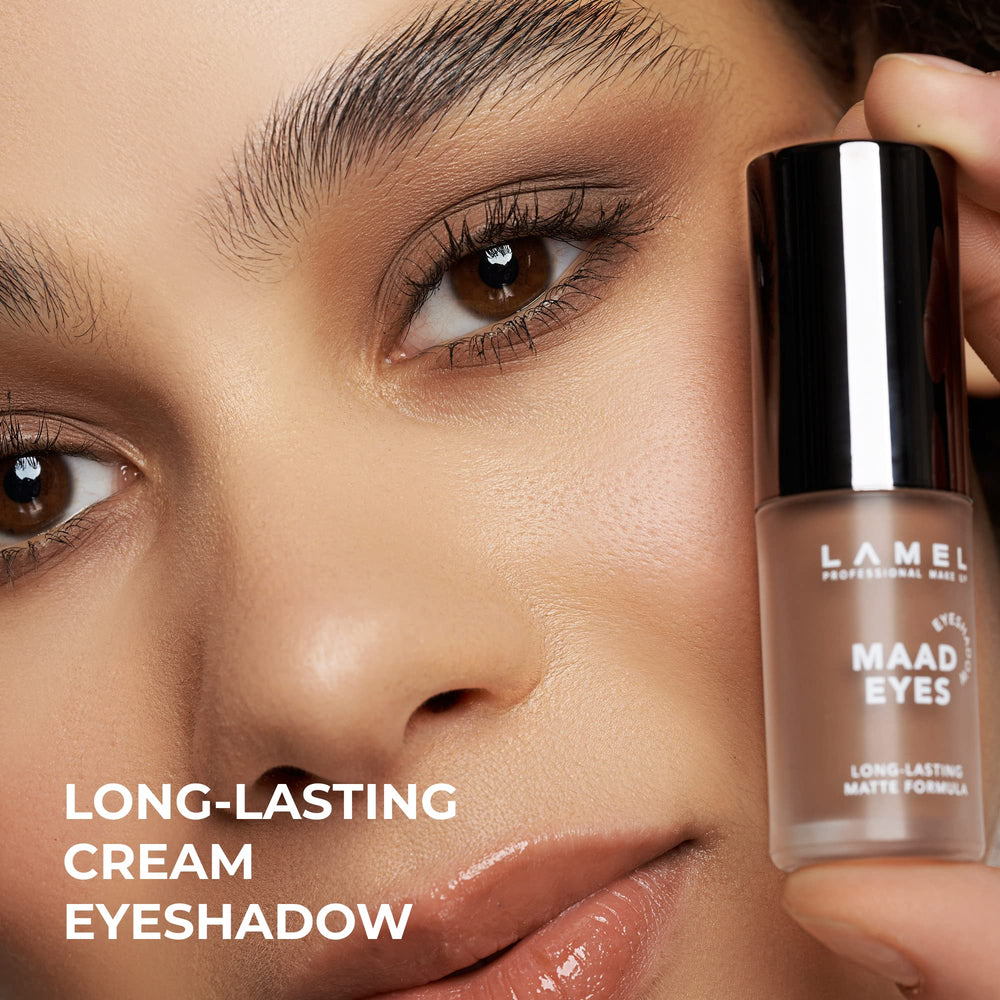 LAMEL Maad Eyes №401 — teinte vert-gris, effet mat discret et précis.