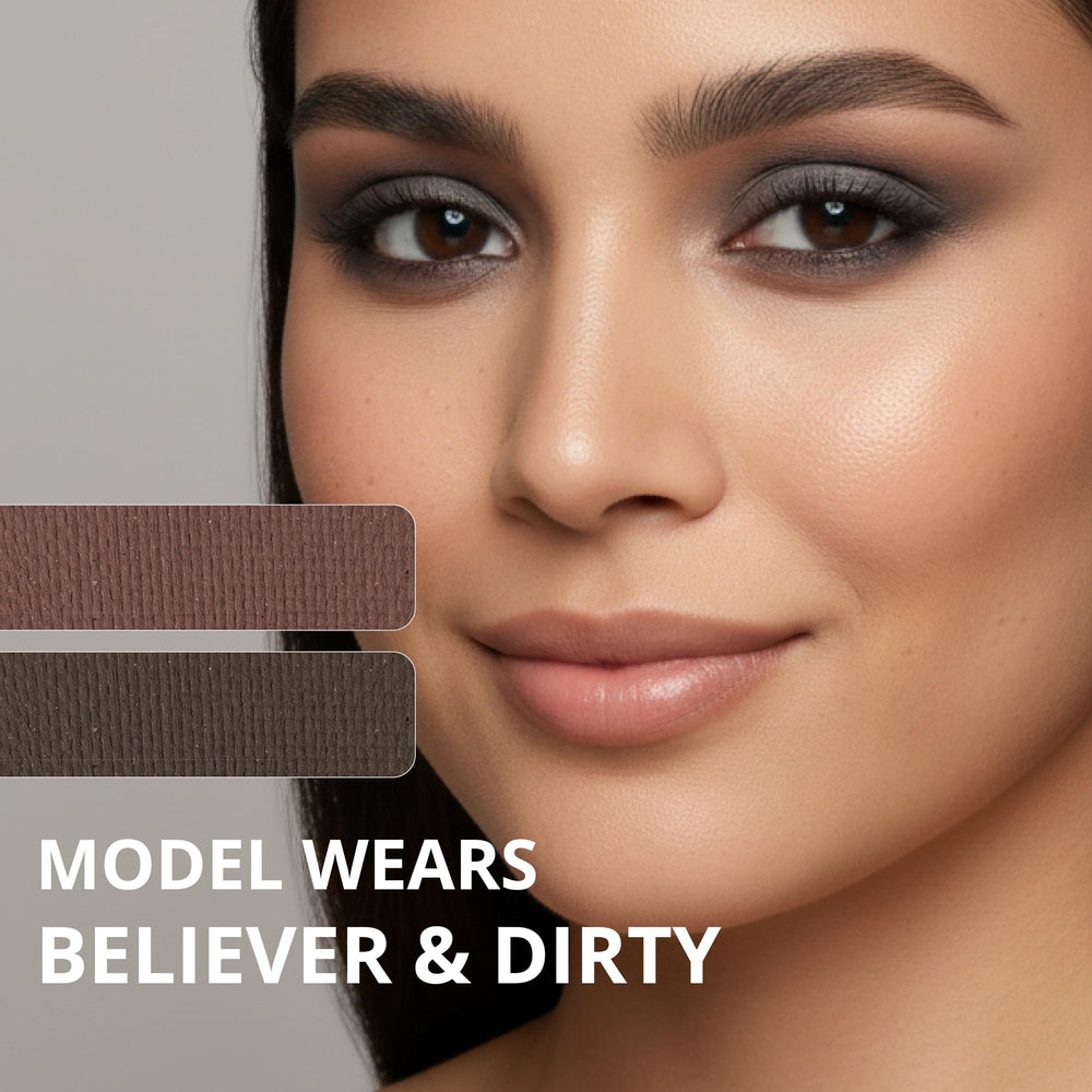 Lamora Attraction Eyeshadow Palette: format voyage compact et miroir intégré