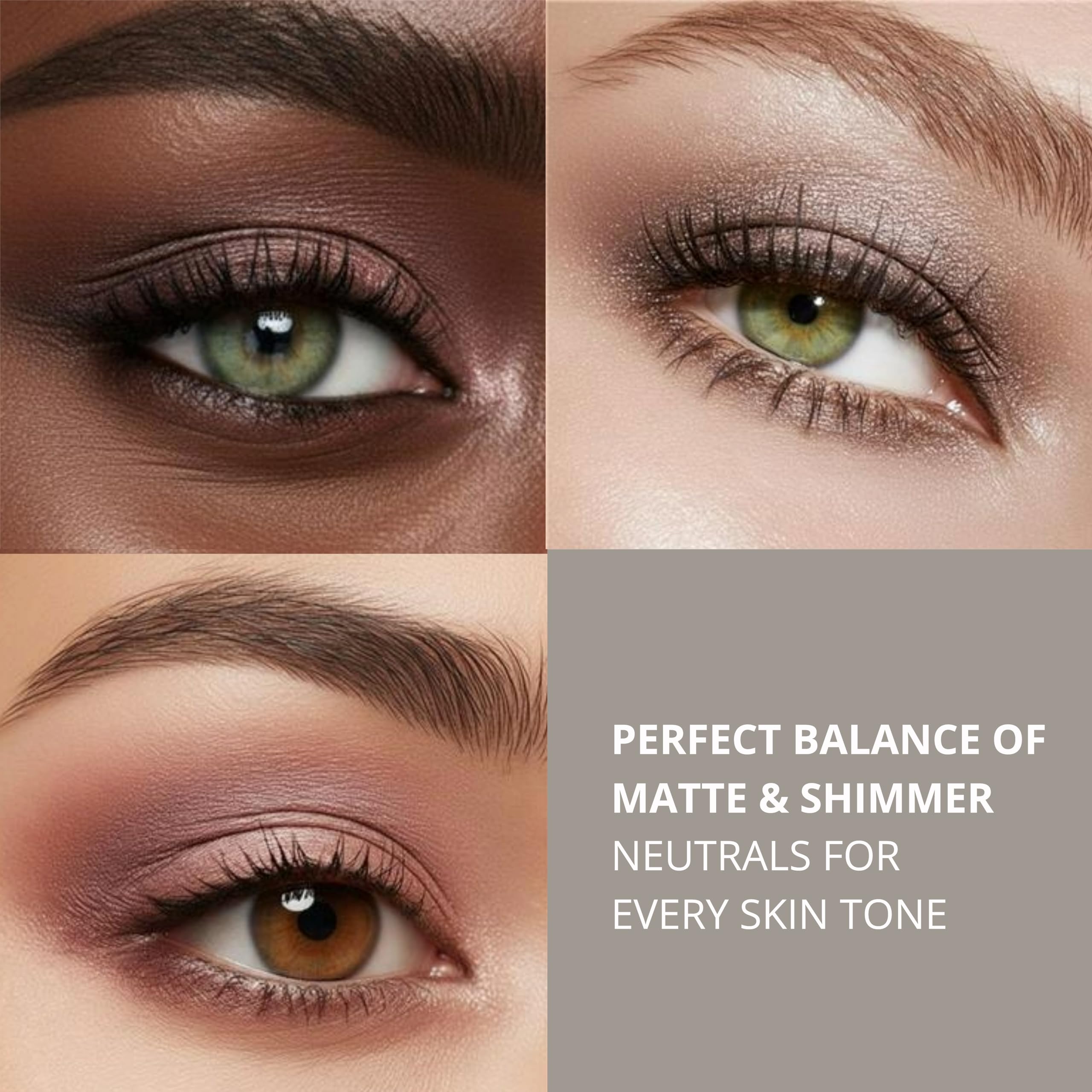 Lamora Attraction Eyeshadow Palette: textures faciles à estomper pour des transitions nettes