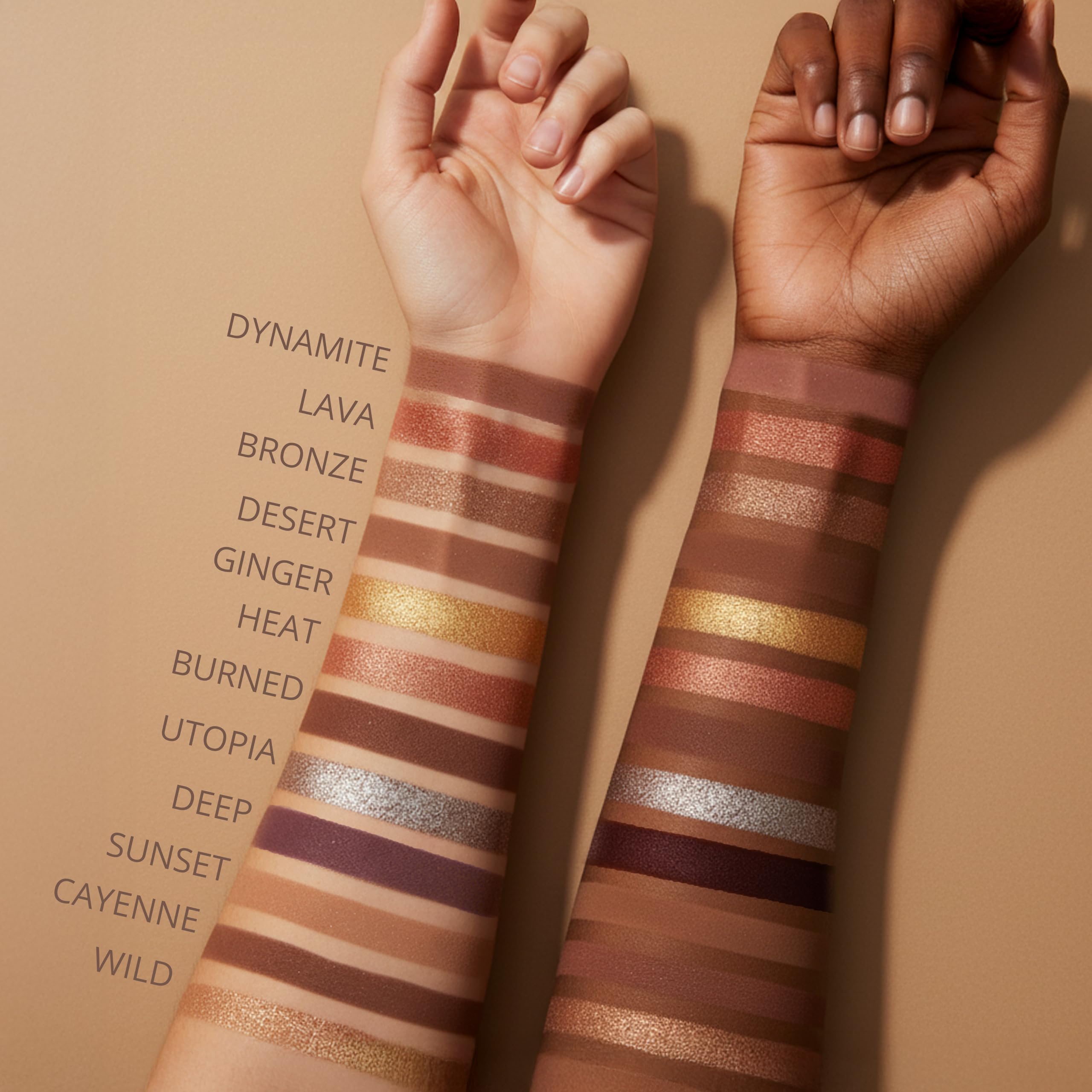 Look longue tenue yeux Lamora Bronze, couleur qui tient
