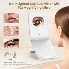 LAMPICK avec grossissement 10x pour les détails du maquillage