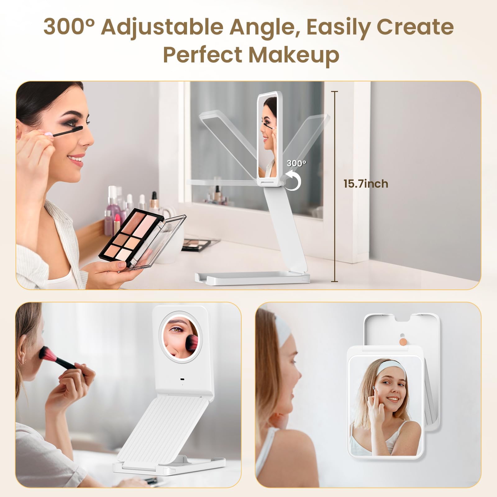Miroir LAMPICK angle ajustable pour s’adapter à votre posture