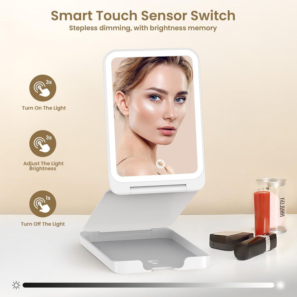 Miroir LAMPICK pliable et compact idéal en voyage