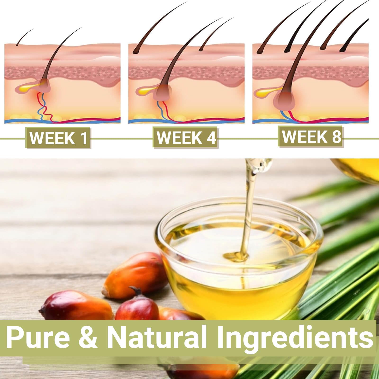 Lampolar Batana Oil, usage quotidien pour cheveux et cuir chevelu hydratés.