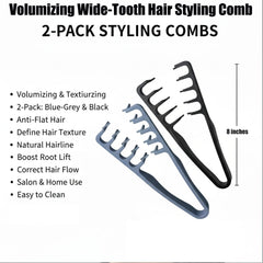 Lamsamsom Texture Comb poignee-texturée, prise en main sûre