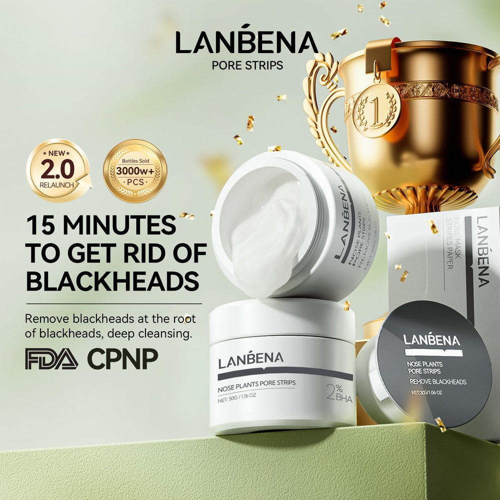 LANBENA bandes nasales 100 feuilles, kit économique.