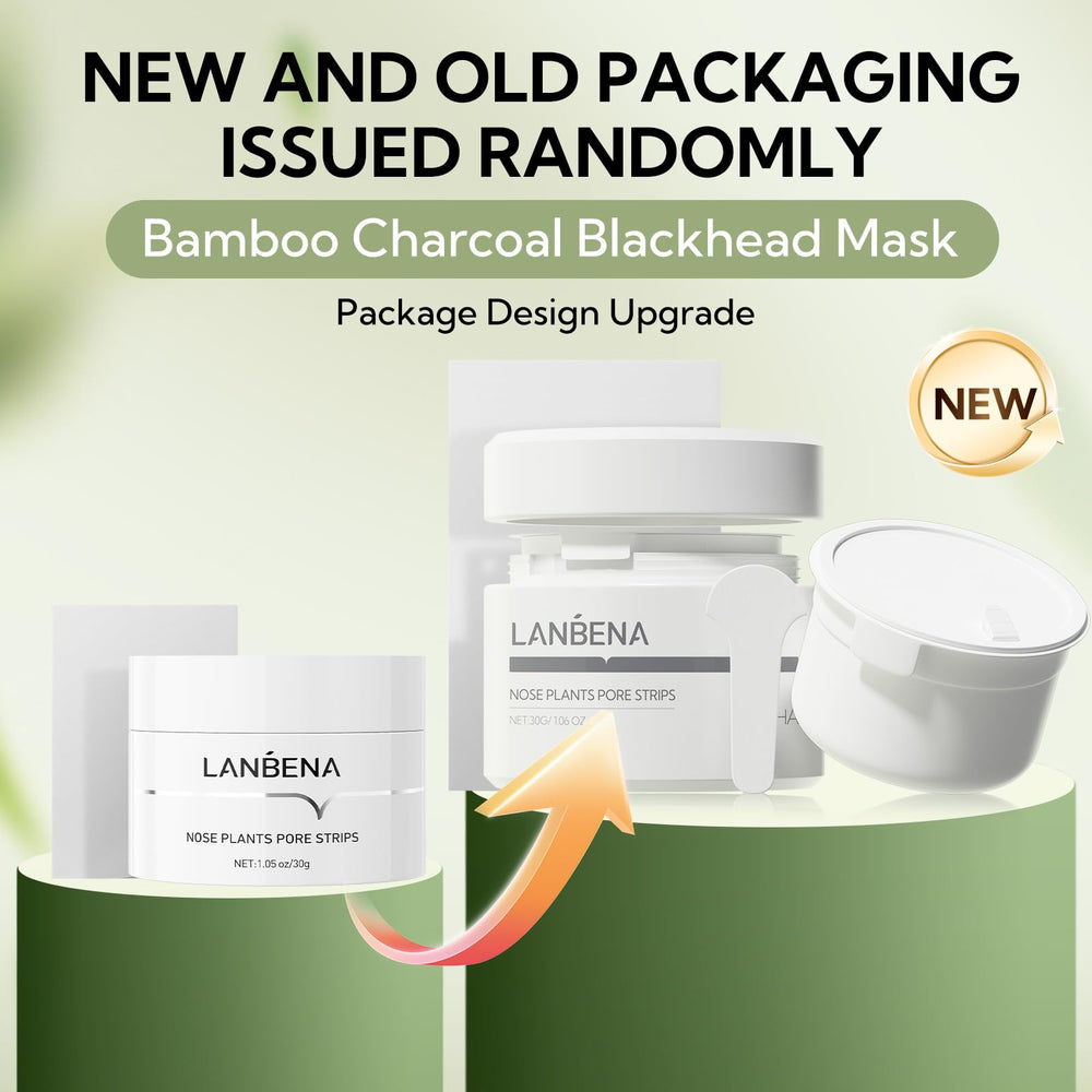 LANBENA Bandes Pore Visage Points Noirs: élimination ciblée des impuretés et brillance.