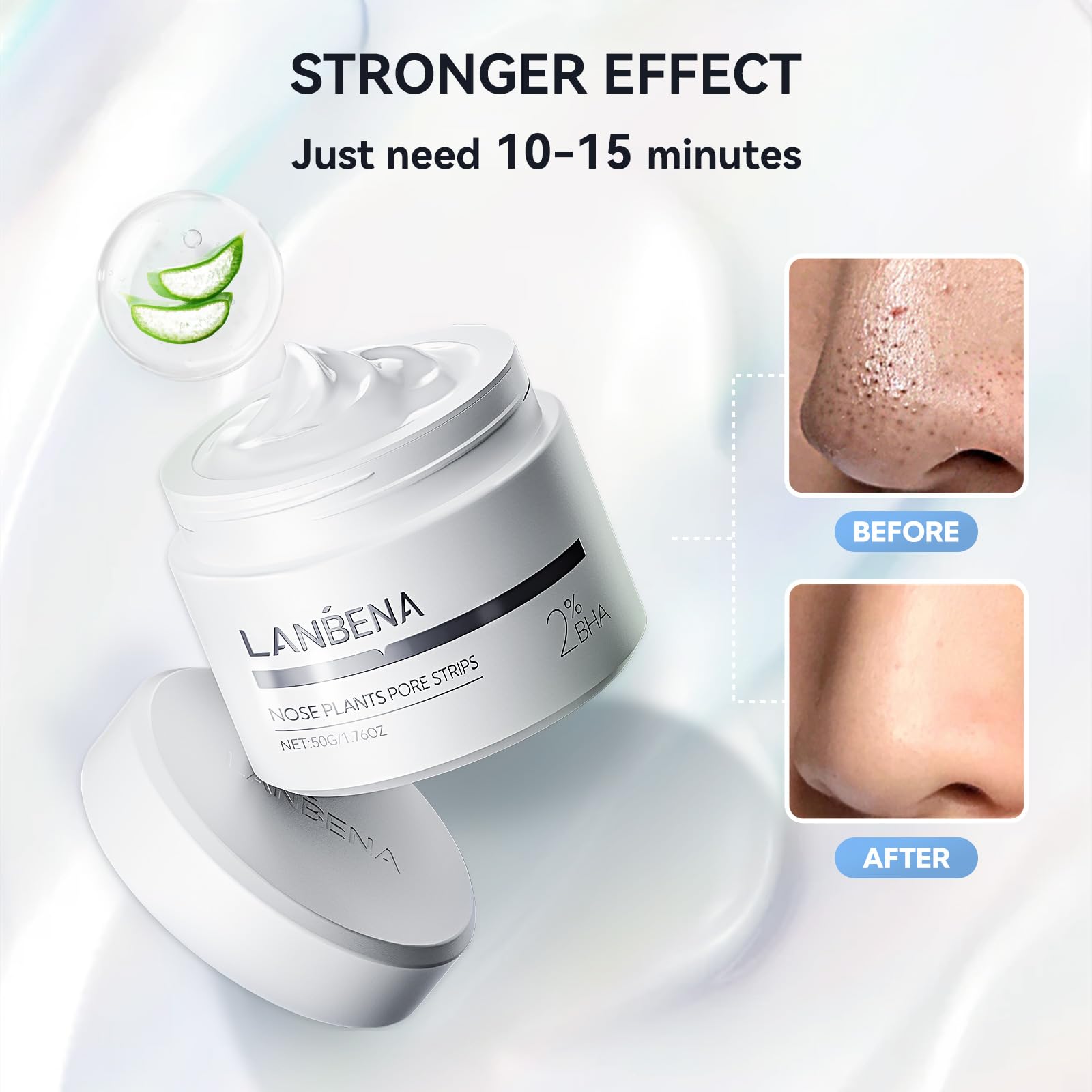 LANBENA conseils d’utilisation rapides: routine efficace pour les pores.