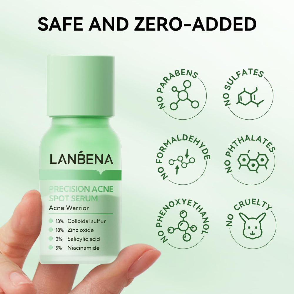 Lanbena Lotion absorption rapide pour pores propres au réveil.